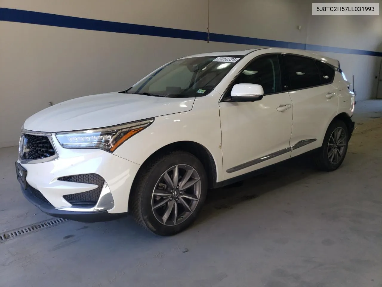 2020 Acura Rdx Technology VIN: 5J8TC2H57LL031993 Lot: 77852724