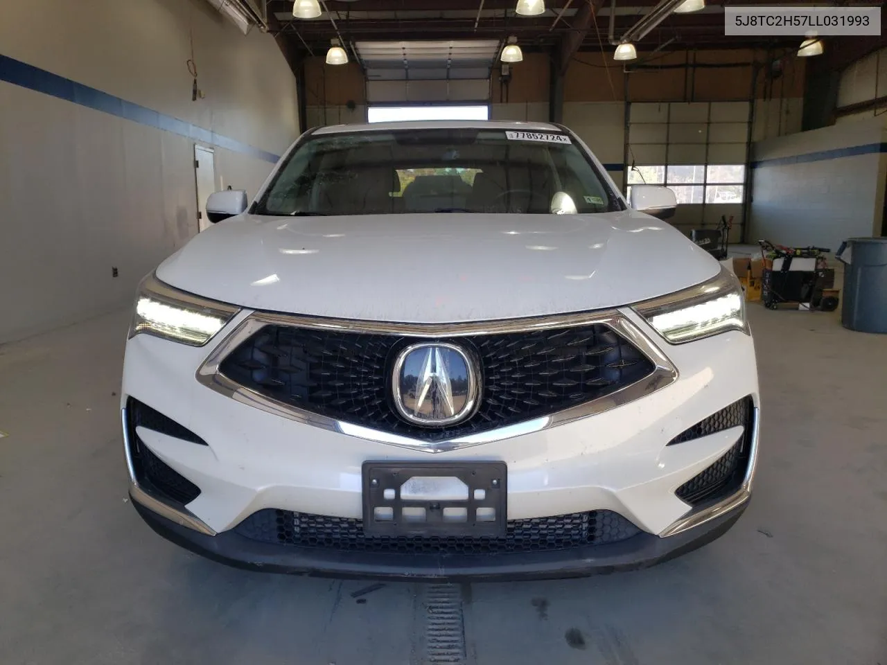 2020 Acura Rdx Technology VIN: 5J8TC2H57LL031993 Lot: 77852724