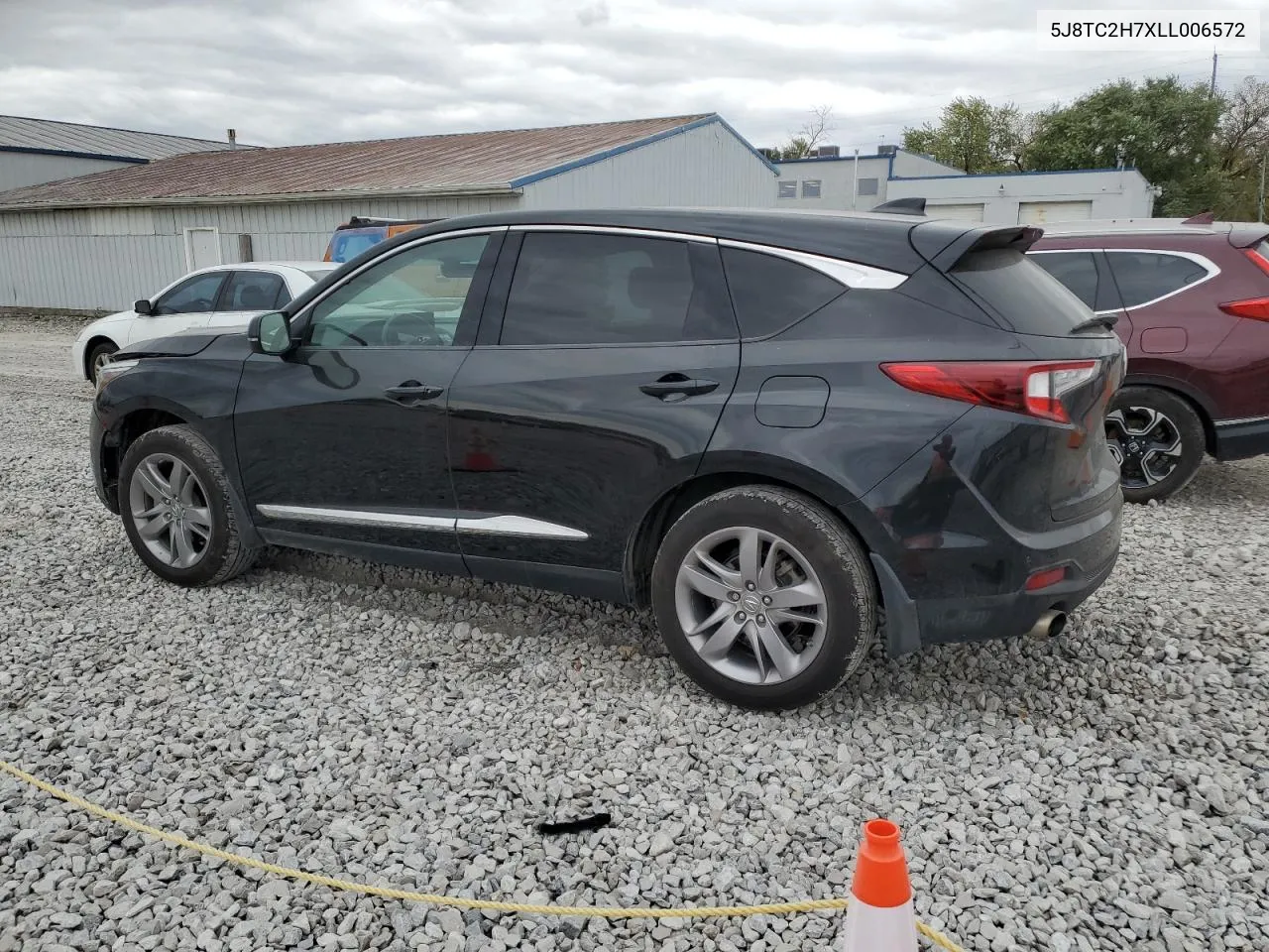 2020 Acura Rdx Advance VIN: 5J8TC2H7XLL006572 Lot: 78220254