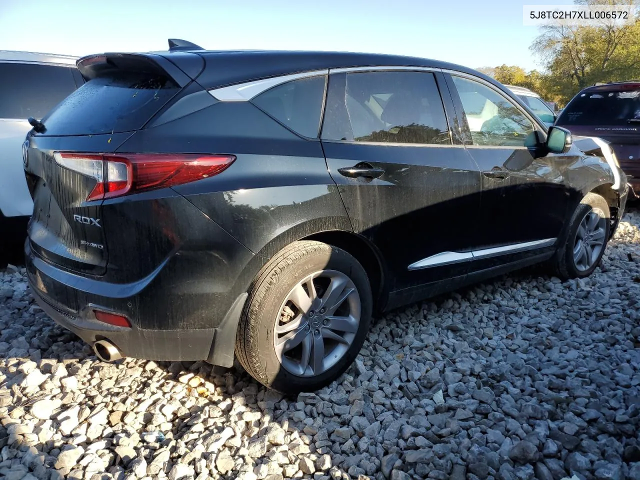 2020 Acura Rdx Advance VIN: 5J8TC2H7XLL006572 Lot: 78220254