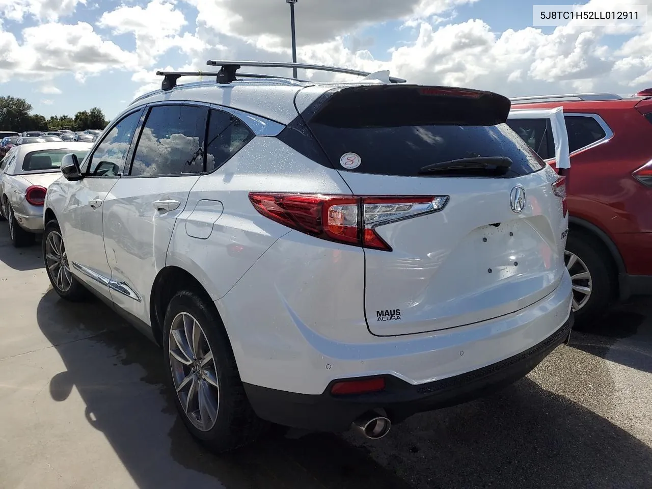 2020 Acura Rdx Technology VIN: 5J8TC1H52LL012911 Lot: 79145974