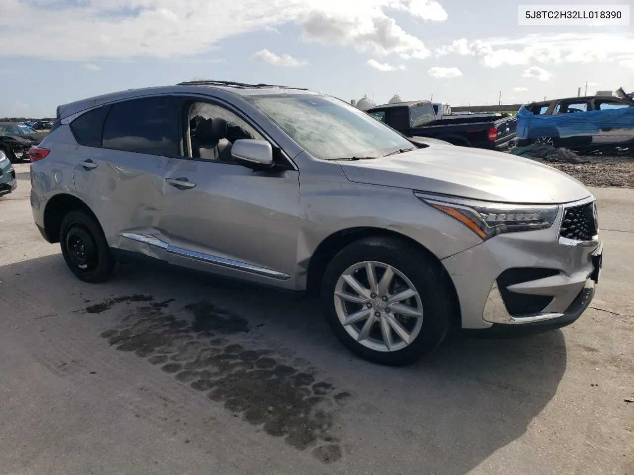 2020 Acura Rdx VIN: 5J8TC2H32LL018390 Lot: 79503614