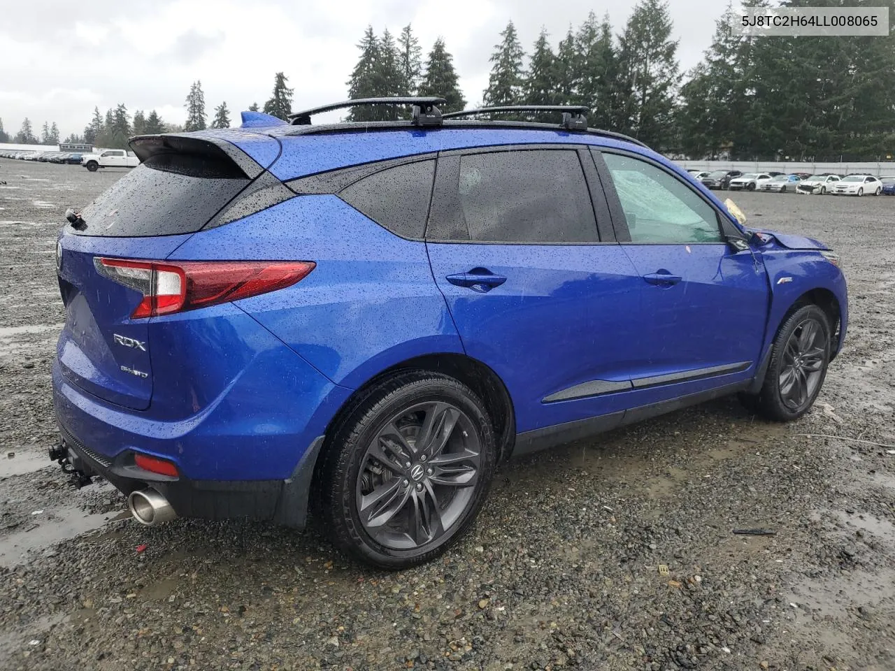 2020 Acura Rdx A-Spec VIN: 5J8TC2H64LL008065 Lot: 80587934