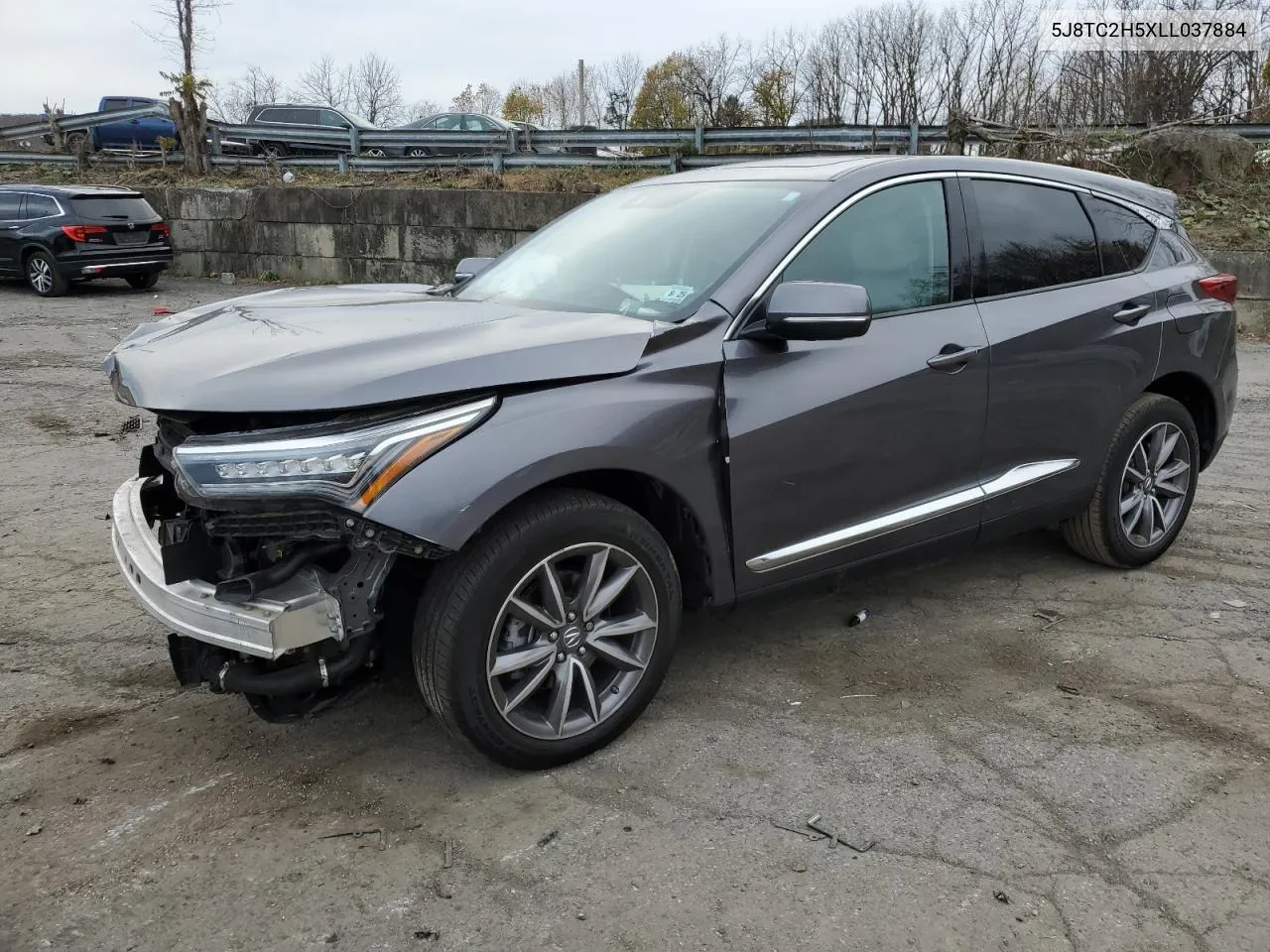 2020 Acura Rdx Technology VIN: 5J8TC2H5XLL037884 Lot: 80769234