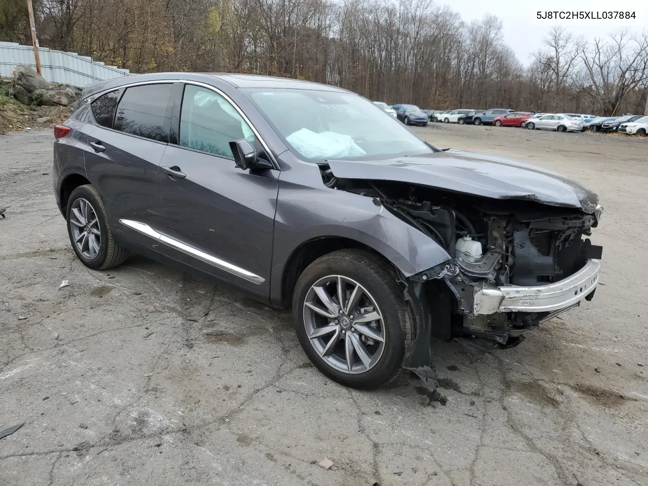 2020 Acura Rdx Technology VIN: 5J8TC2H5XLL037884 Lot: 80769234