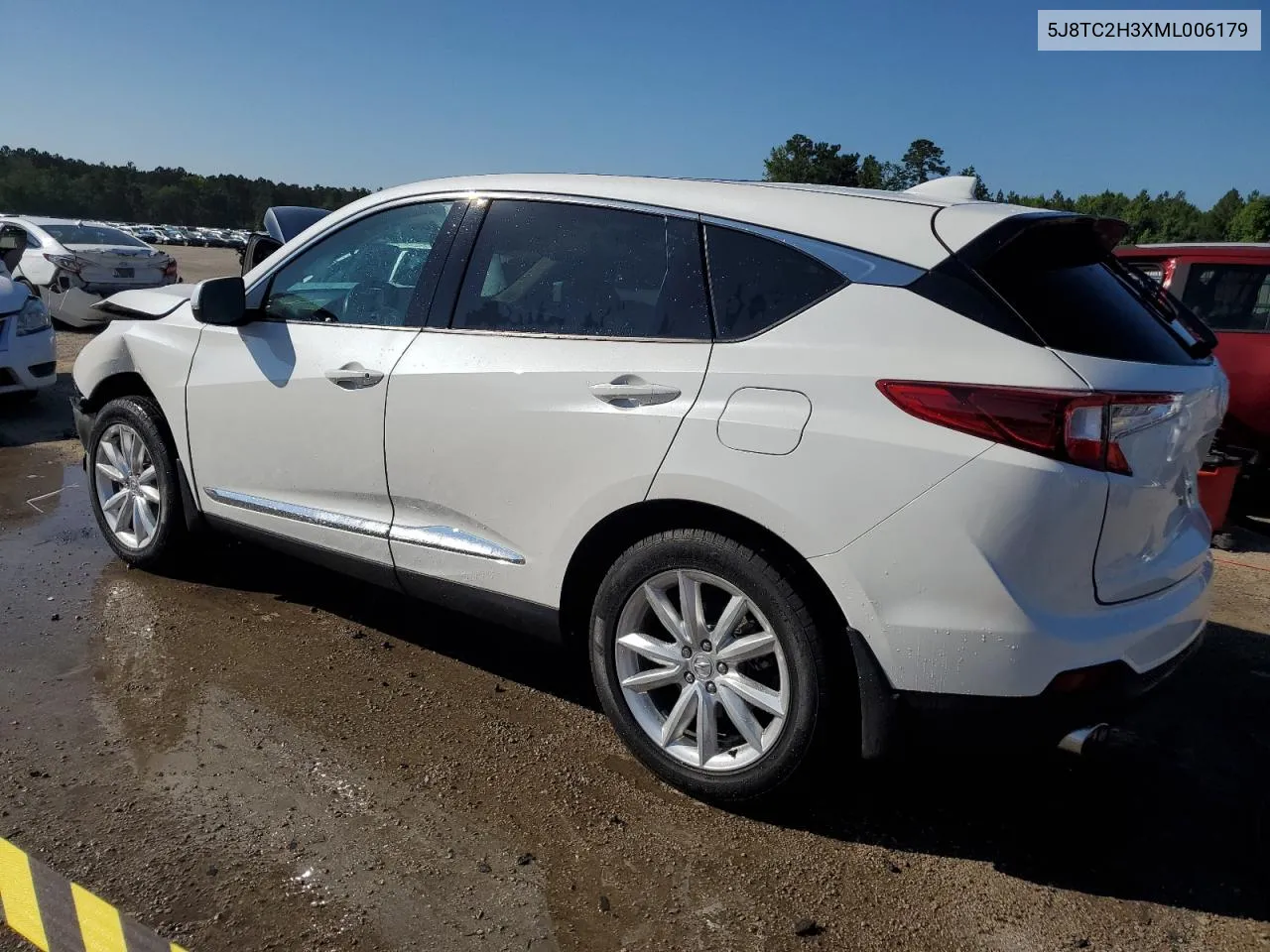 2021 Acura Rdx VIN: 5J8TC2H3XML006179 Lot: 58095374