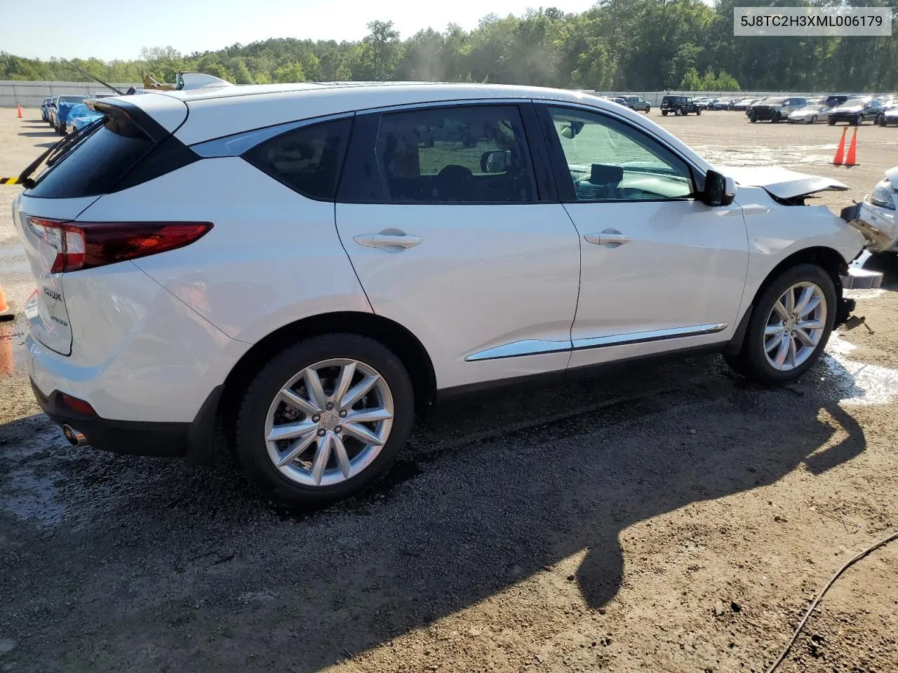 2021 Acura Rdx VIN: 5J8TC2H3XML006179 Lot: 58095374