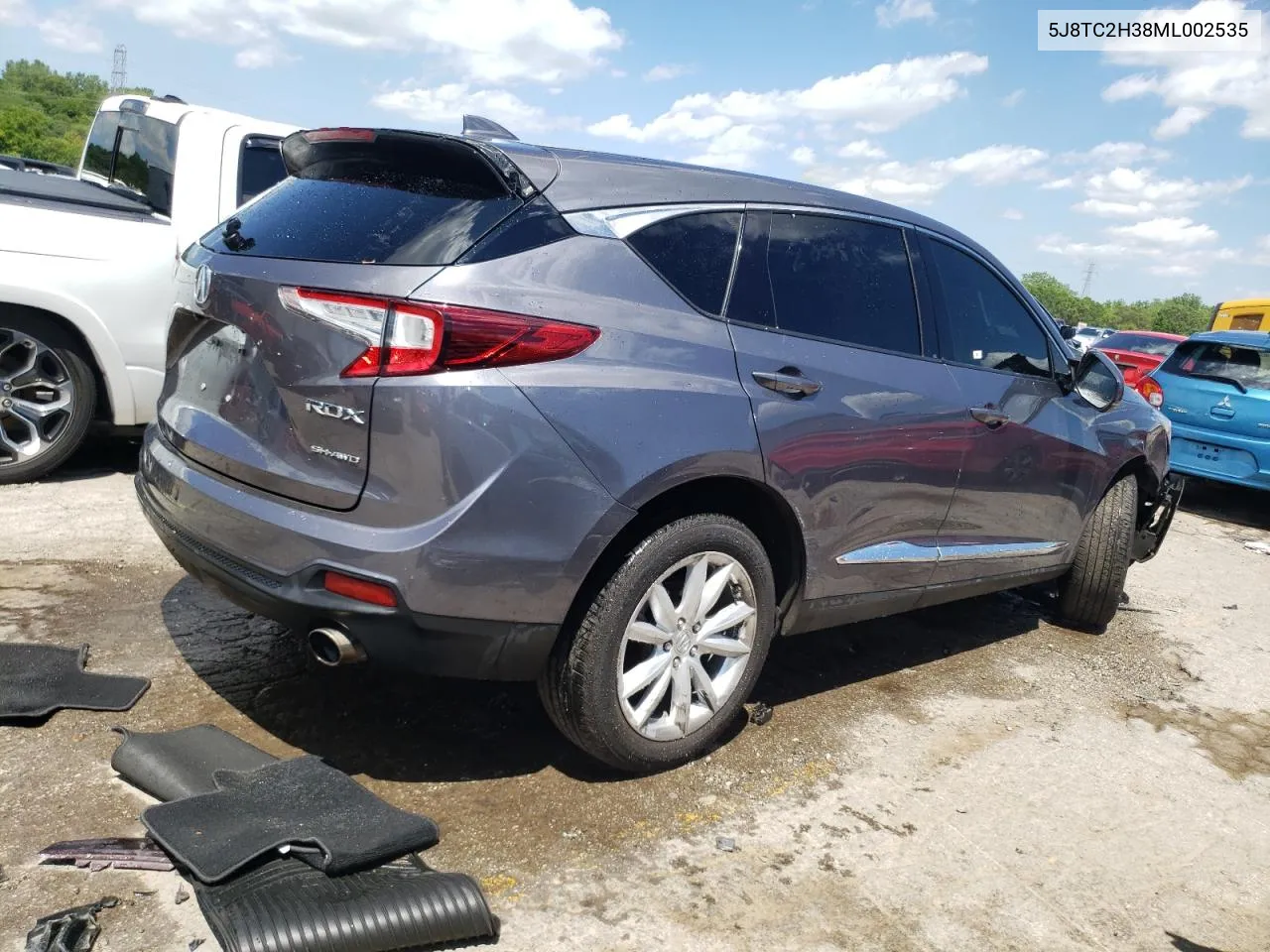 2021 Acura Rdx VIN: 5J8TC2H38ML002535 Lot: 60232244