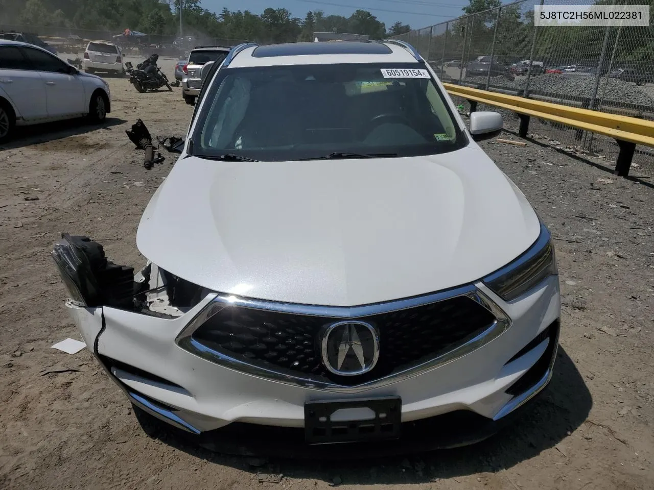 5J8TC2H56ML022381 2021 Acura Rdx Technology