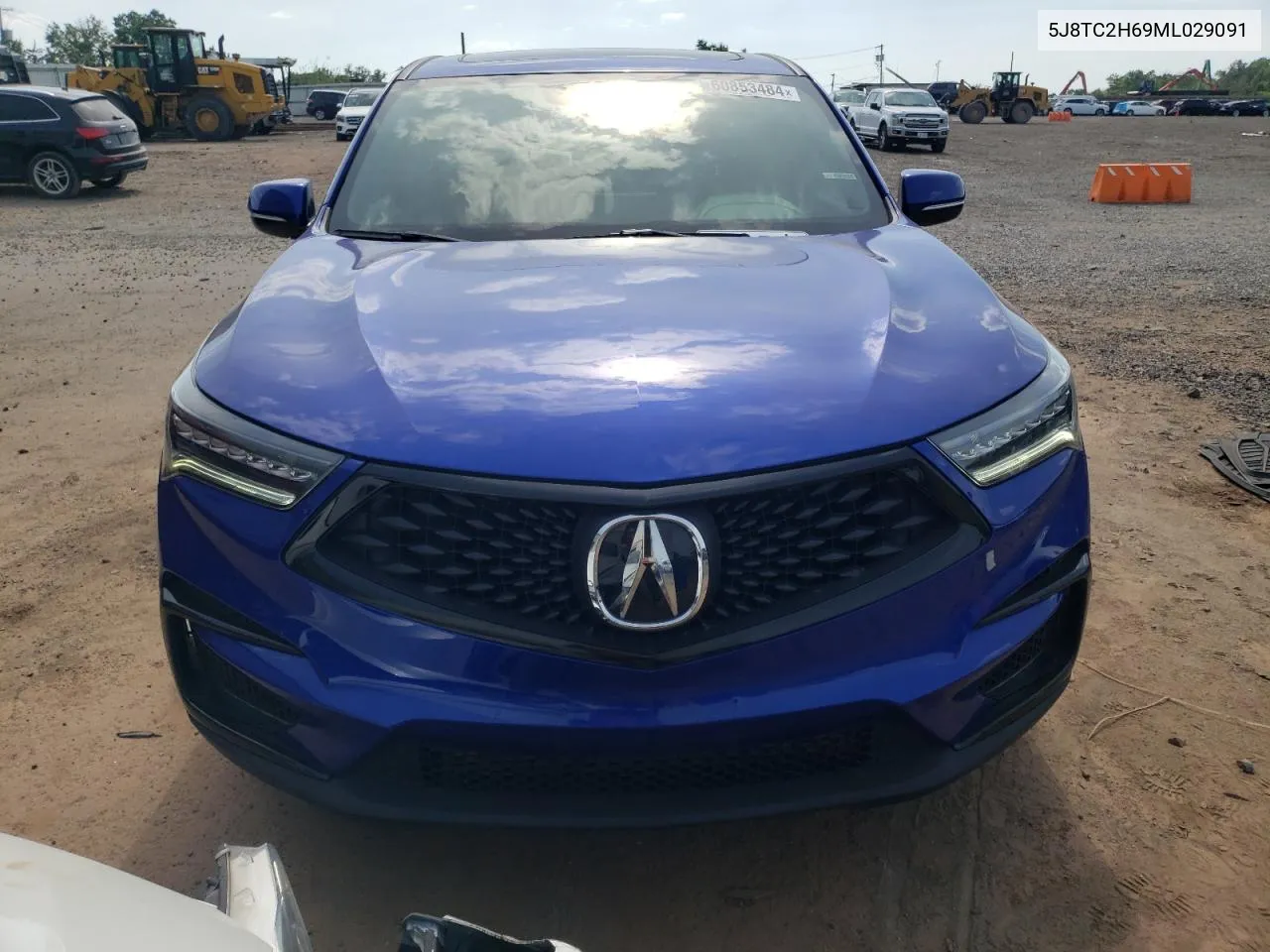 2021 Acura Rdx A-Spec VIN: 5J8TC2H69ML029091 Lot: 60853484