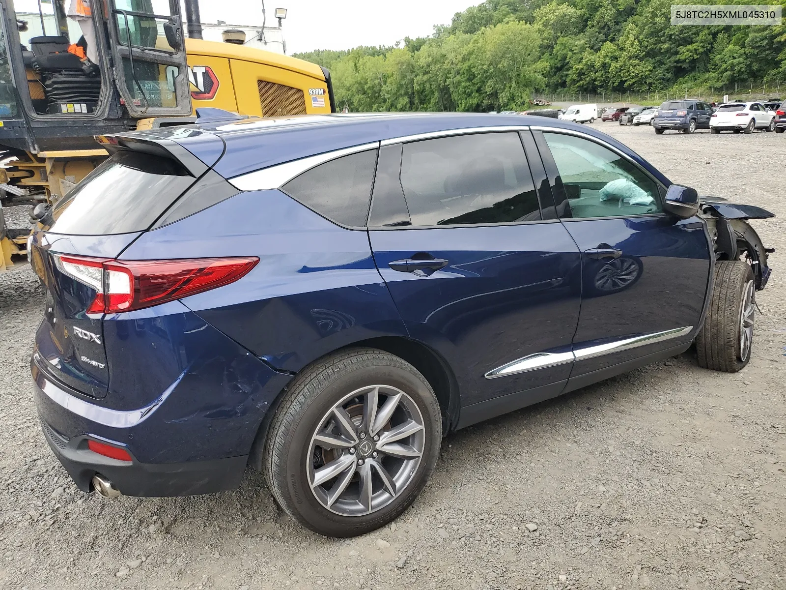 2021 Acura Rdx Technology VIN: 5J8TC2H5XML045310 Lot: 66526454