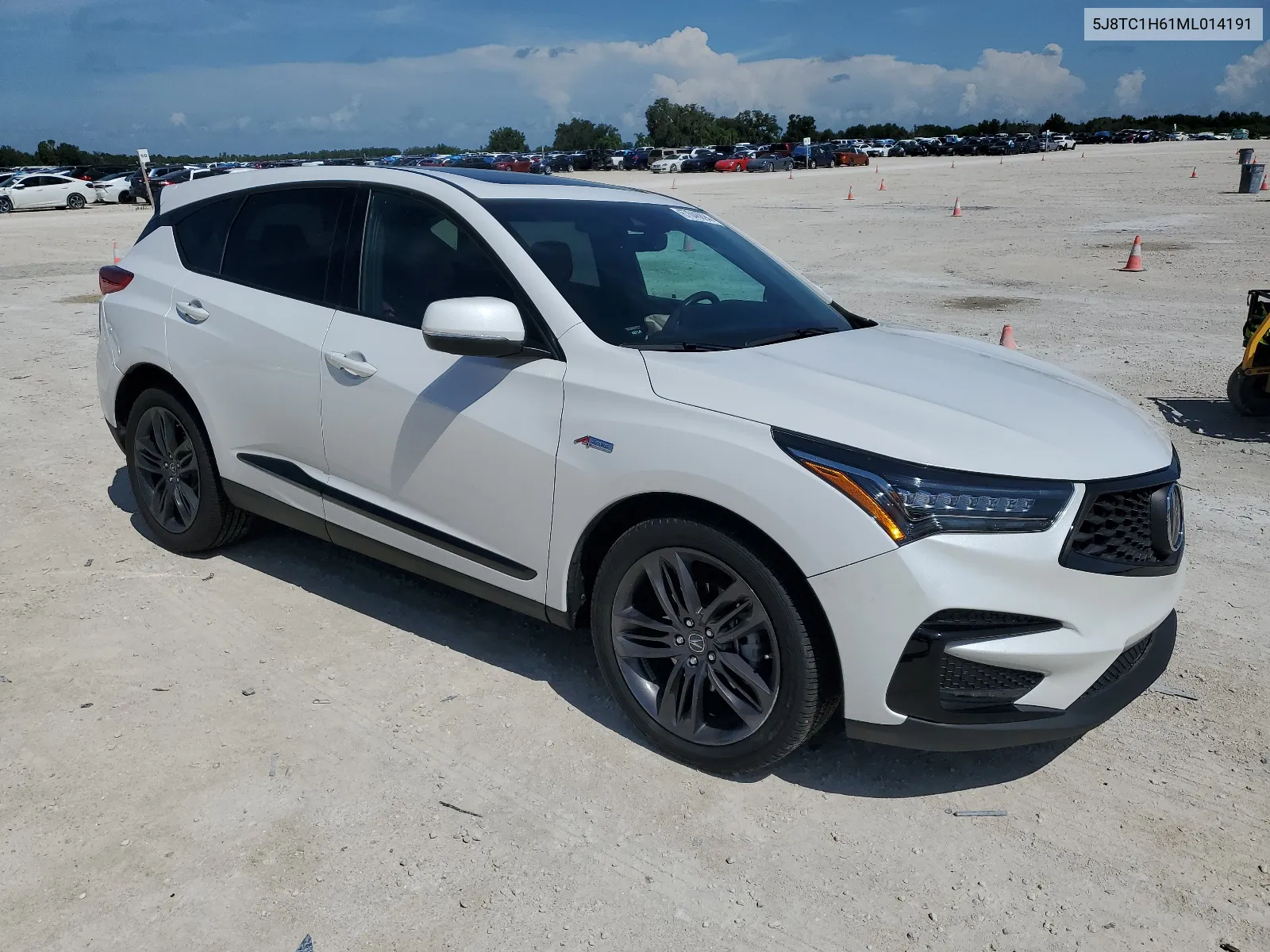 2021 Acura Rdx A-Spec VIN: 5J8TC1H61ML014191 Lot: 67046894