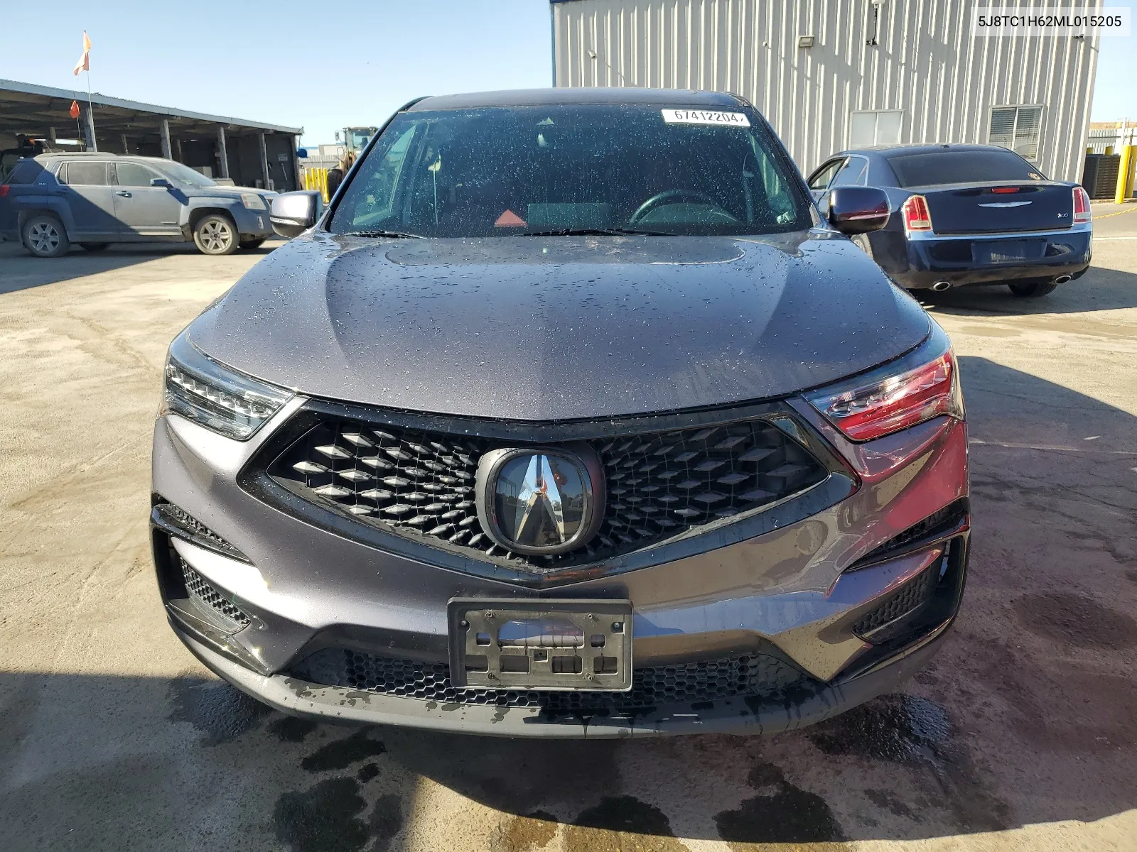 2021 Acura Rdx A-Spec VIN: 5J8TC1H62ML015205 Lot: 67412204