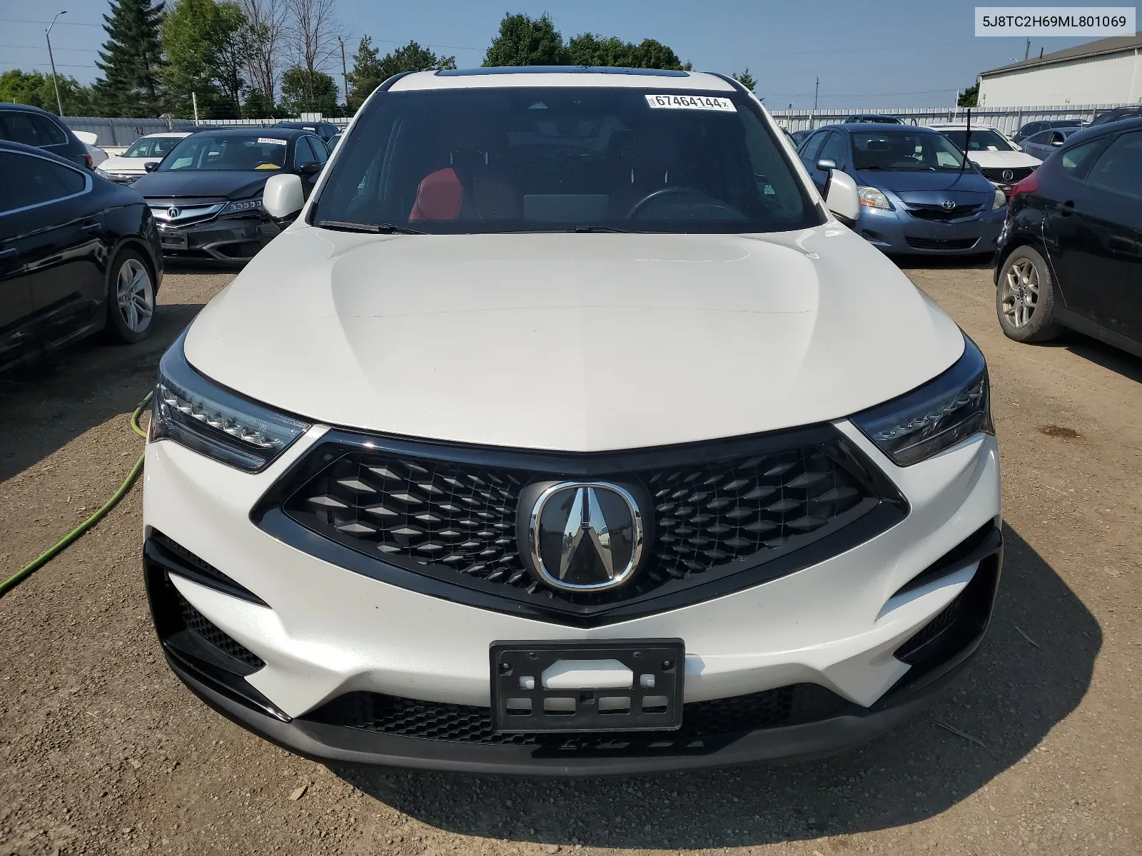 2021 Acura Rdx A-Spec VIN: 5J8TC2H69ML801069 Lot: 67464144