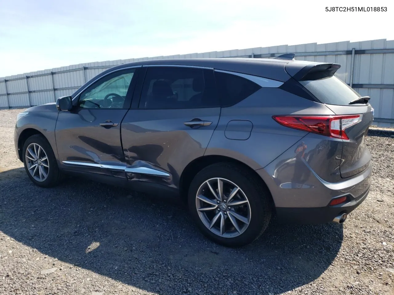 2021 Acura Rdx Technology VIN: 5J8TC2H51ML018853 Lot: 68935084