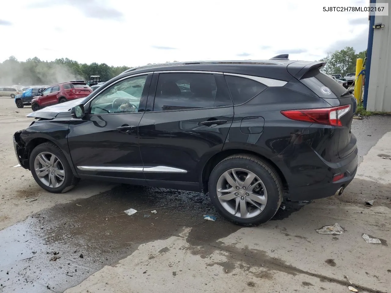 2021 Acura Rdx Advance VIN: 5J8TC2H78ML032167 Lot: 69178814