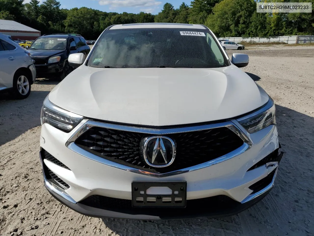 2021 Acura Rdx VIN: 5J8TC2H39ML023233 Lot: 69684474