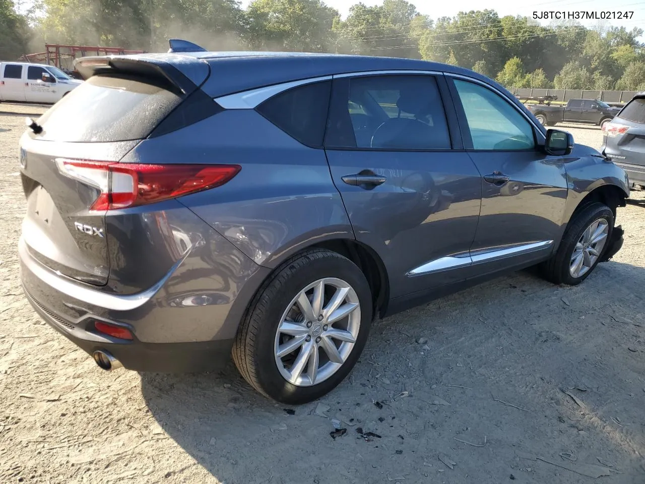 2021 Acura Rdx VIN: 5J8TC1H37ML021247 Lot: 70259844