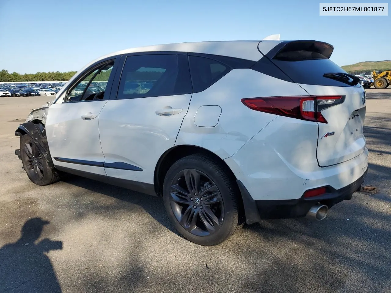 2021 Acura Rdx A-Spec VIN: 5J8TC2H67ML801877 Lot: 70692264