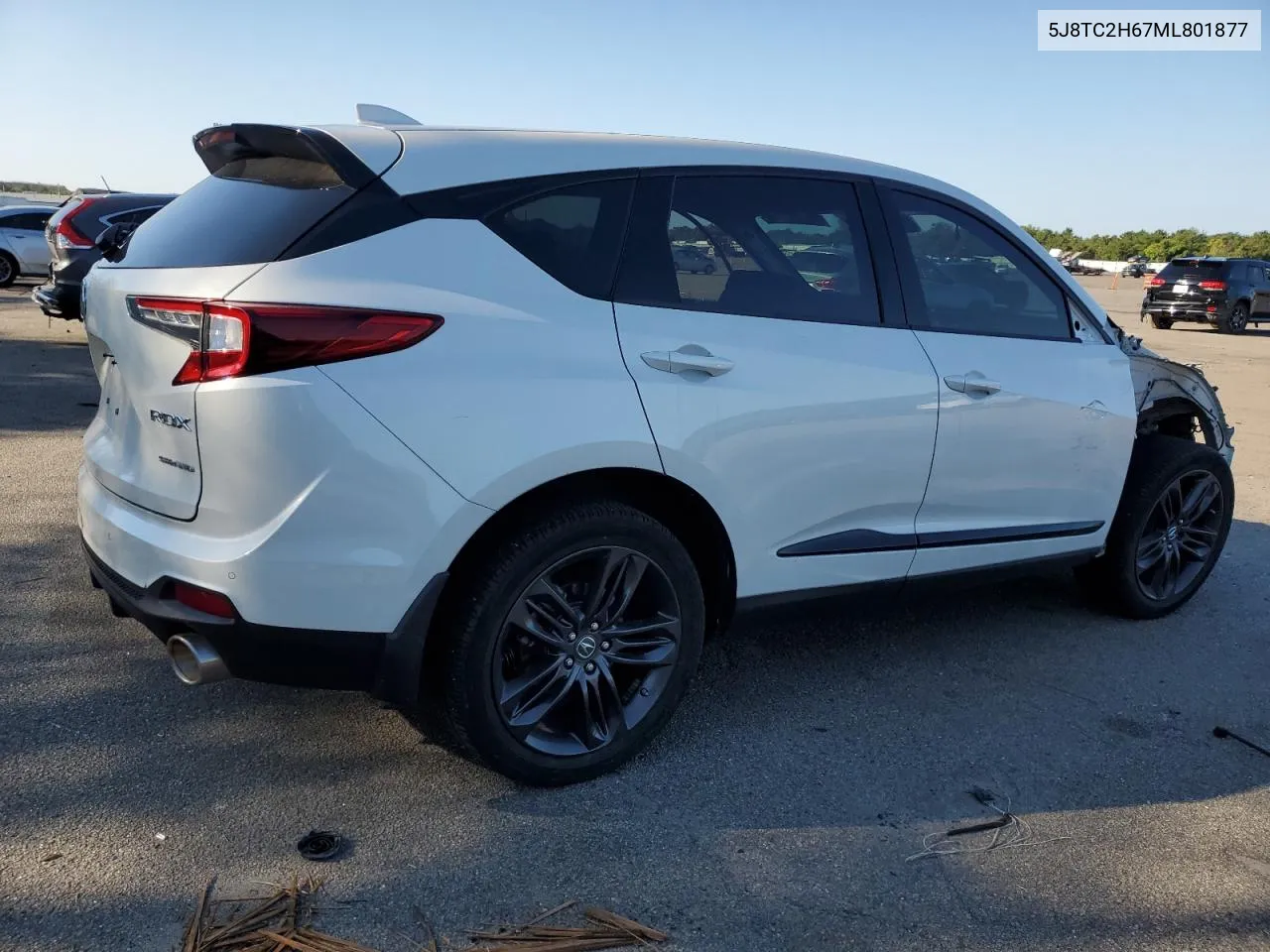 2021 Acura Rdx A-Spec VIN: 5J8TC2H67ML801877 Lot: 70692264