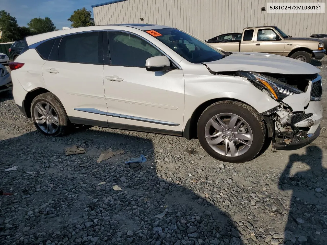 2021 Acura Rdx Advance VIN: 5J8TC2H7XML030131 Lot: 70791354