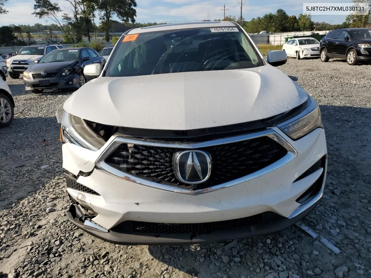 2021 Acura Rdx Advance VIN: 5J8TC2H7XML030131 Lot: 70791354