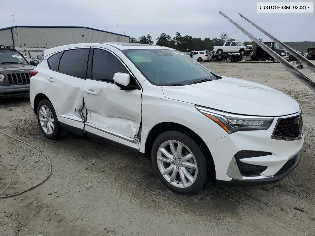 2021 Acura Rdx VIN: 5J8TC1H38ML020317 Lot: 71484644