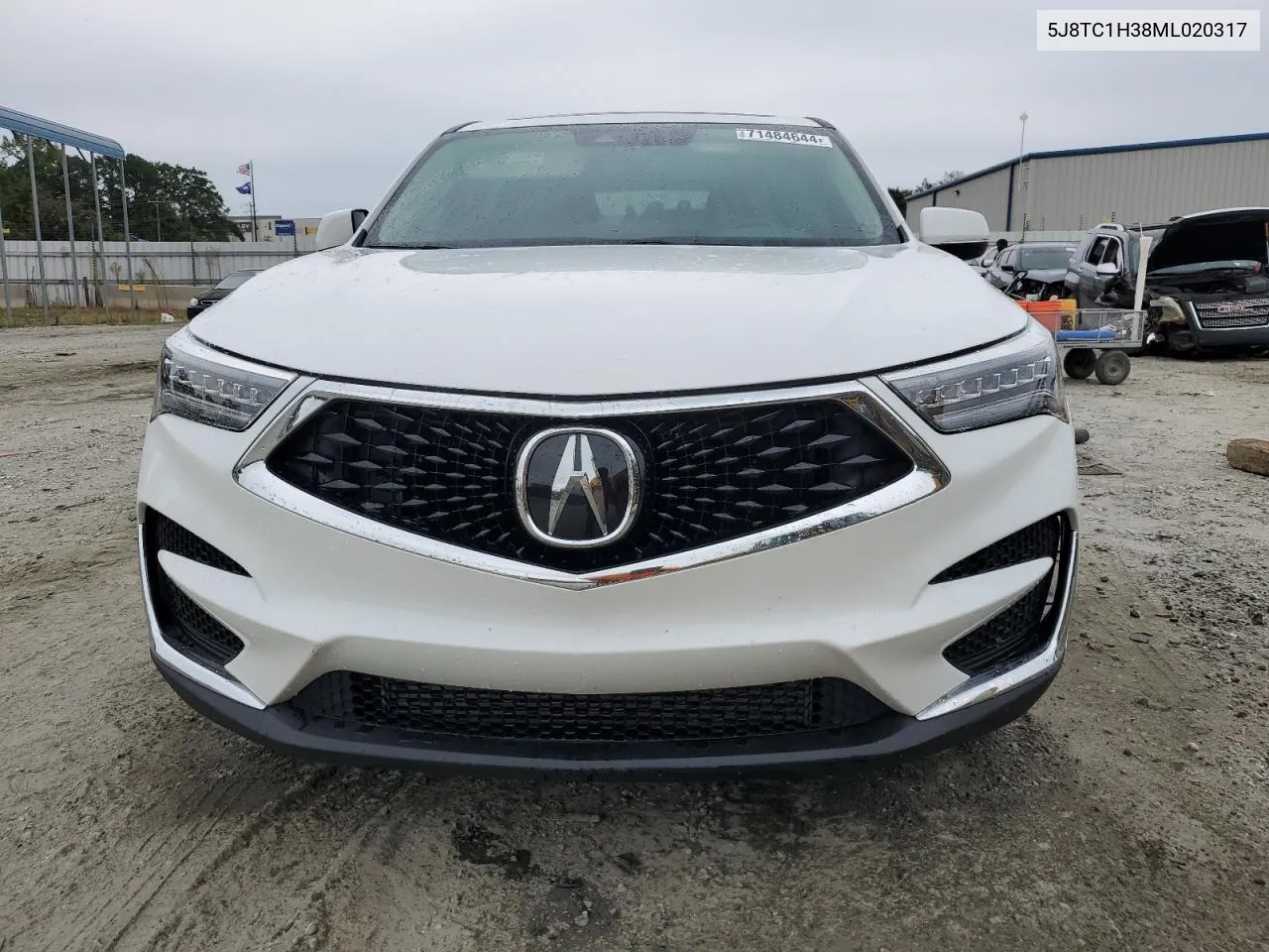 2021 Acura Rdx VIN: 5J8TC1H38ML020317 Lot: 71484644