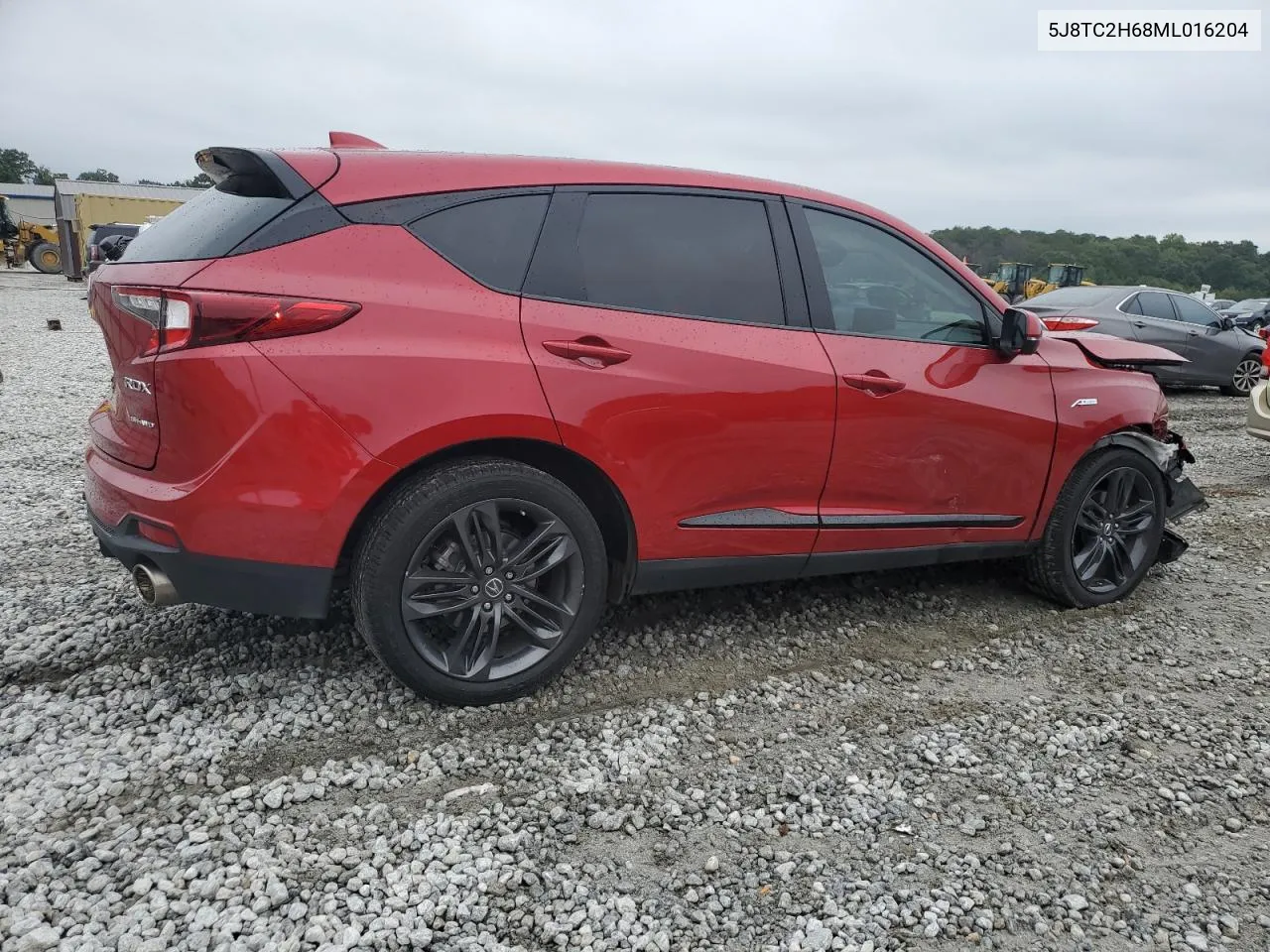 2021 Acura Rdx A-Spec VIN: 5J8TC2H68ML016204 Lot: 71563734