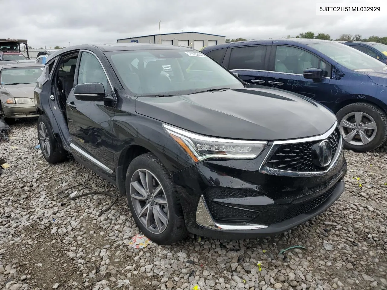 2021 Acura Rdx Technology VIN: 5J8TC2H51ML032929 Lot: 71602684