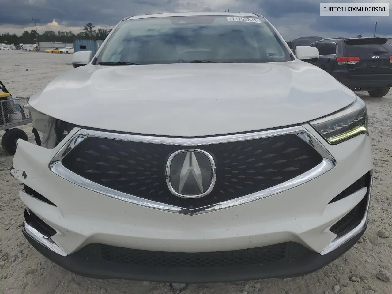 5J8TC1H3XML000988 2021 Acura Rdx