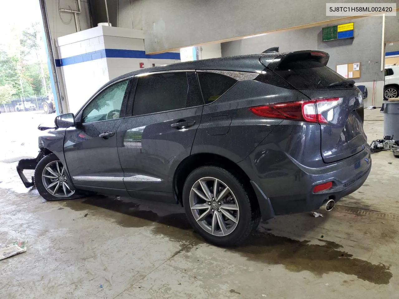 2021 Acura Rdx Technology VIN: 5J8TC1H58ML002420 Lot: 71881824