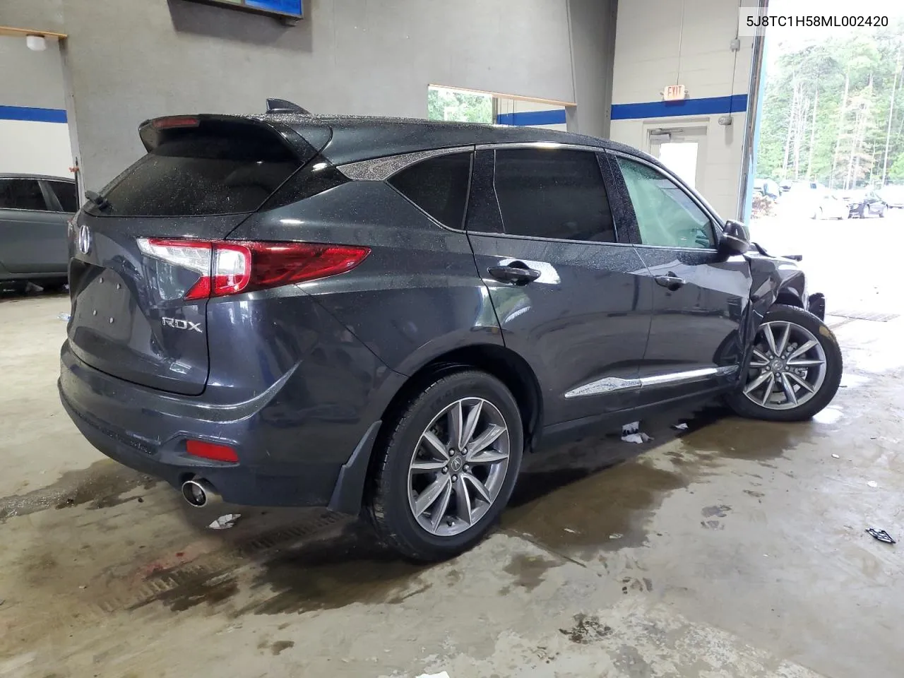 2021 Acura Rdx Technology VIN: 5J8TC1H58ML002420 Lot: 71881824