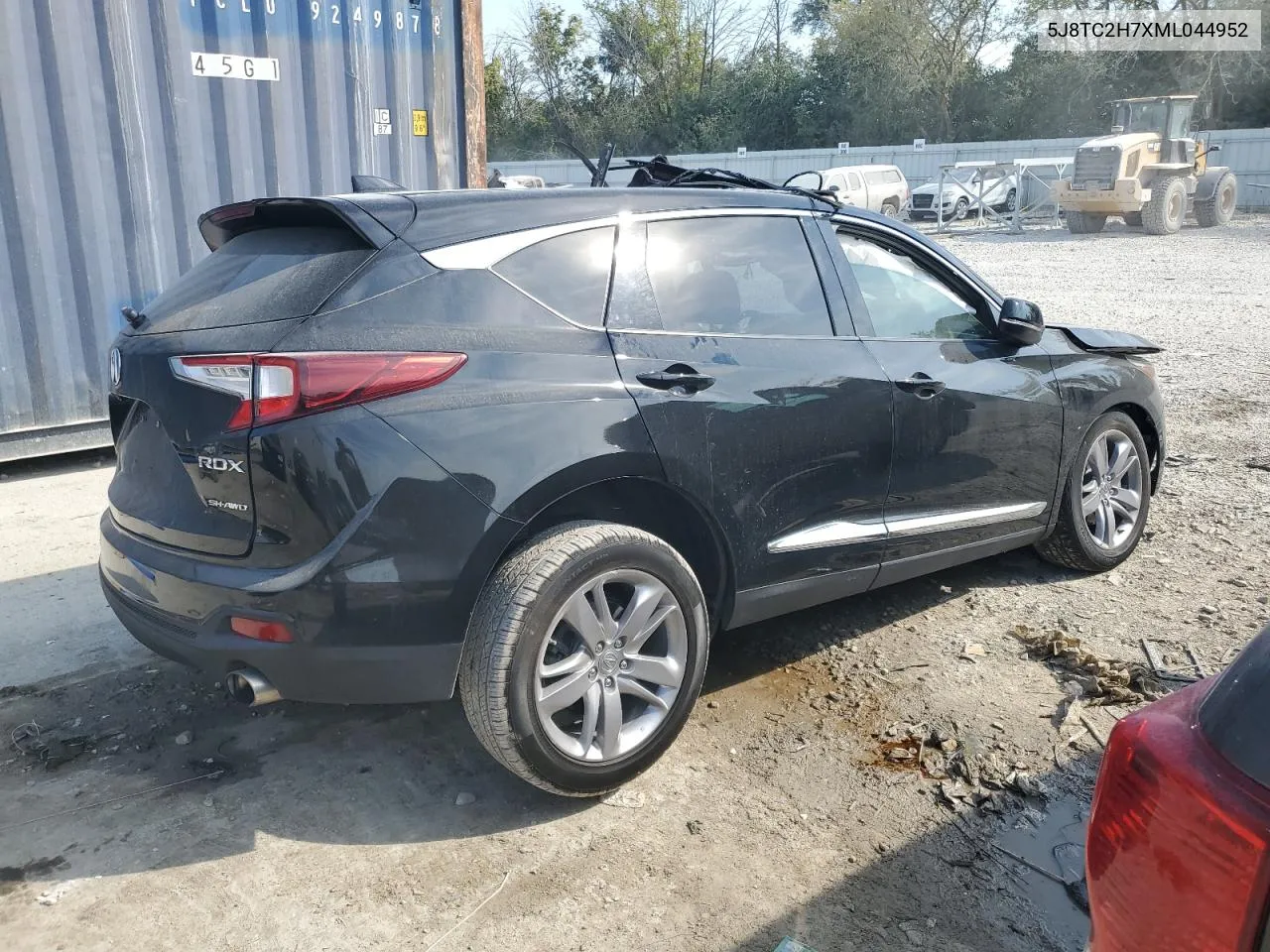 2021 Acura Rdx Advance VIN: 5J8TC2H7XML044952 Lot: 72093734