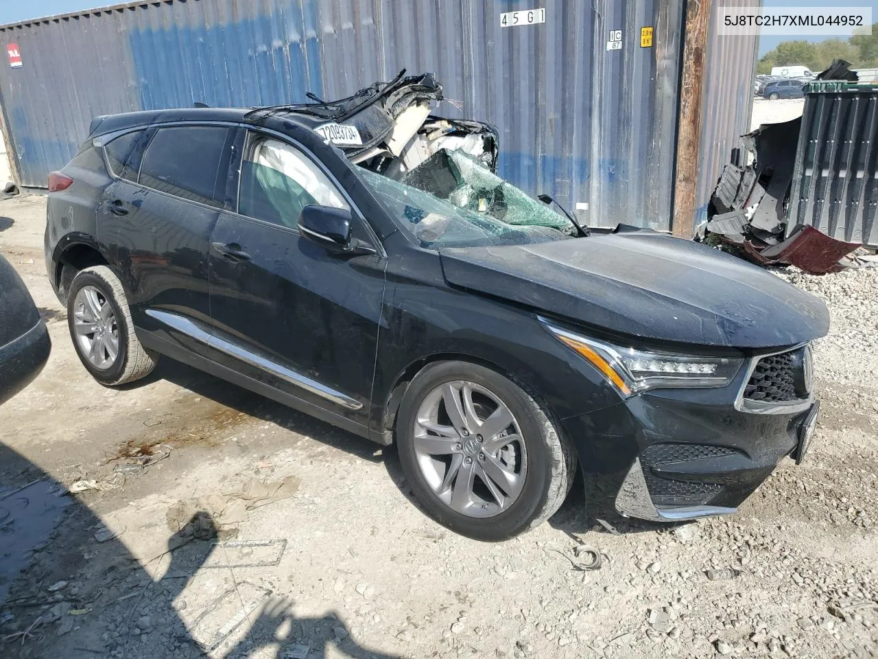 2021 Acura Rdx Advance VIN: 5J8TC2H7XML044952 Lot: 72093734