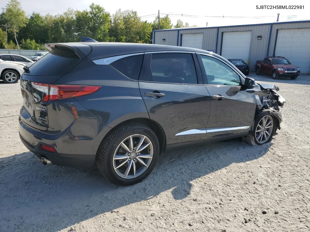 2021 Acura Rdx Technology VIN: 5J8TC2H58ML022981 Lot: 72390744