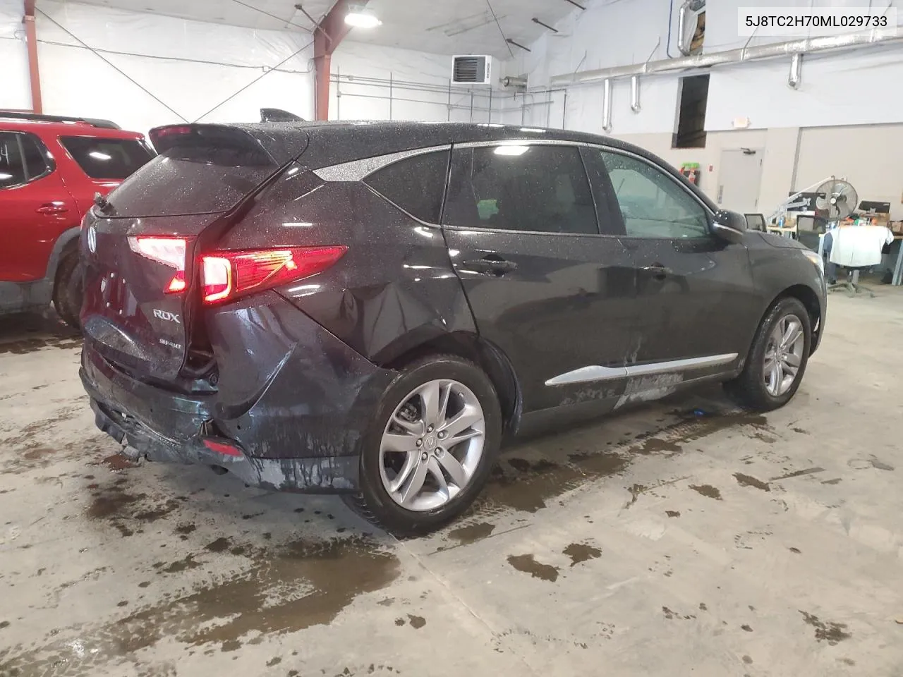 2021 Acura Rdx Advance VIN: 5J8TC2H70ML029733 Lot: 72419214