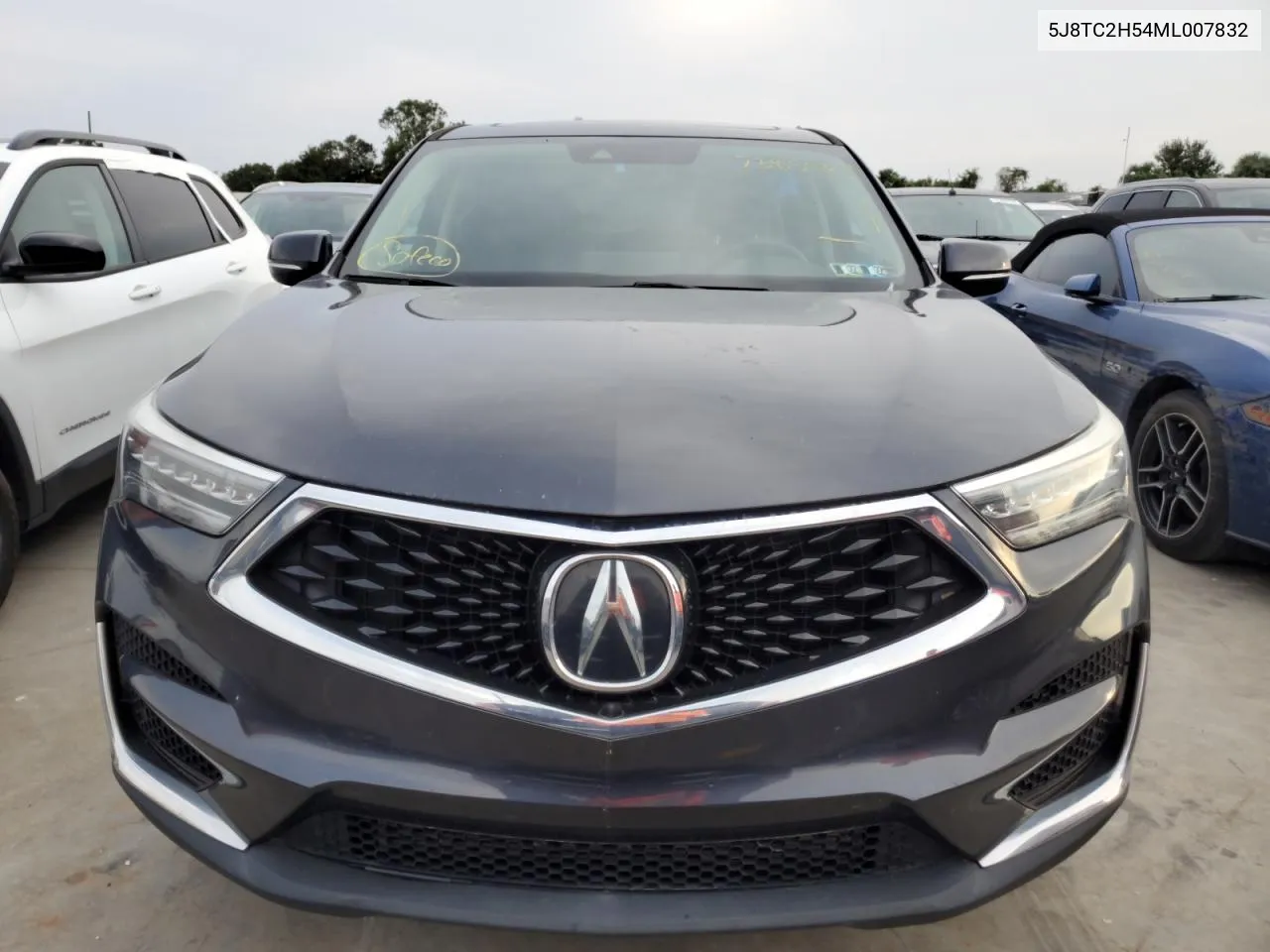 2021 Acura Rdx Technology VIN: 5J8TC2H54ML007832 Lot: 73858624