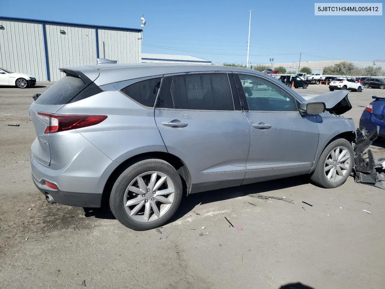 2021 Acura Rdx VIN: 5J8TC1H34ML005412 Lot: 75444064