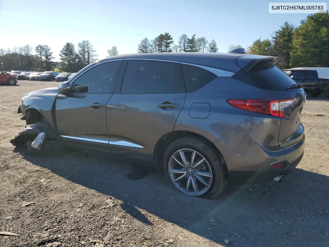 2021 Acura Rdx Technology VIN: 5J8TC2H57ML005783 Lot: 75507804