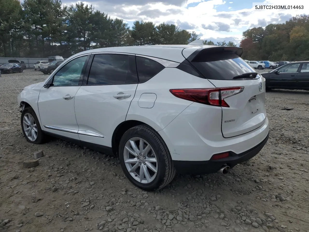 2021 Acura Rdx VIN: 5J8TC2H33ML014463 Lot: 75608004