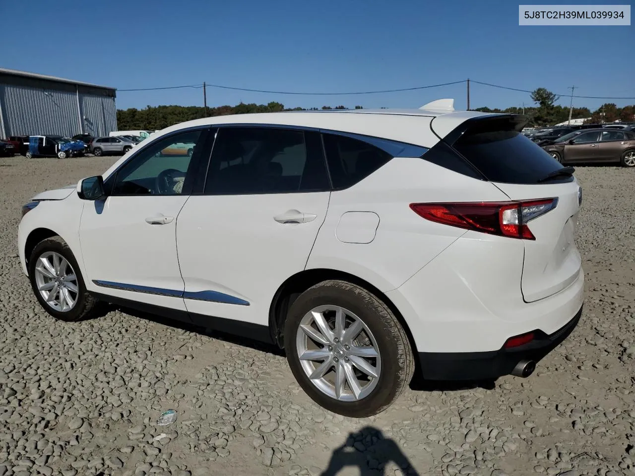 2021 Acura Rdx VIN: 5J8TC2H39ML039934 Lot: 76010424