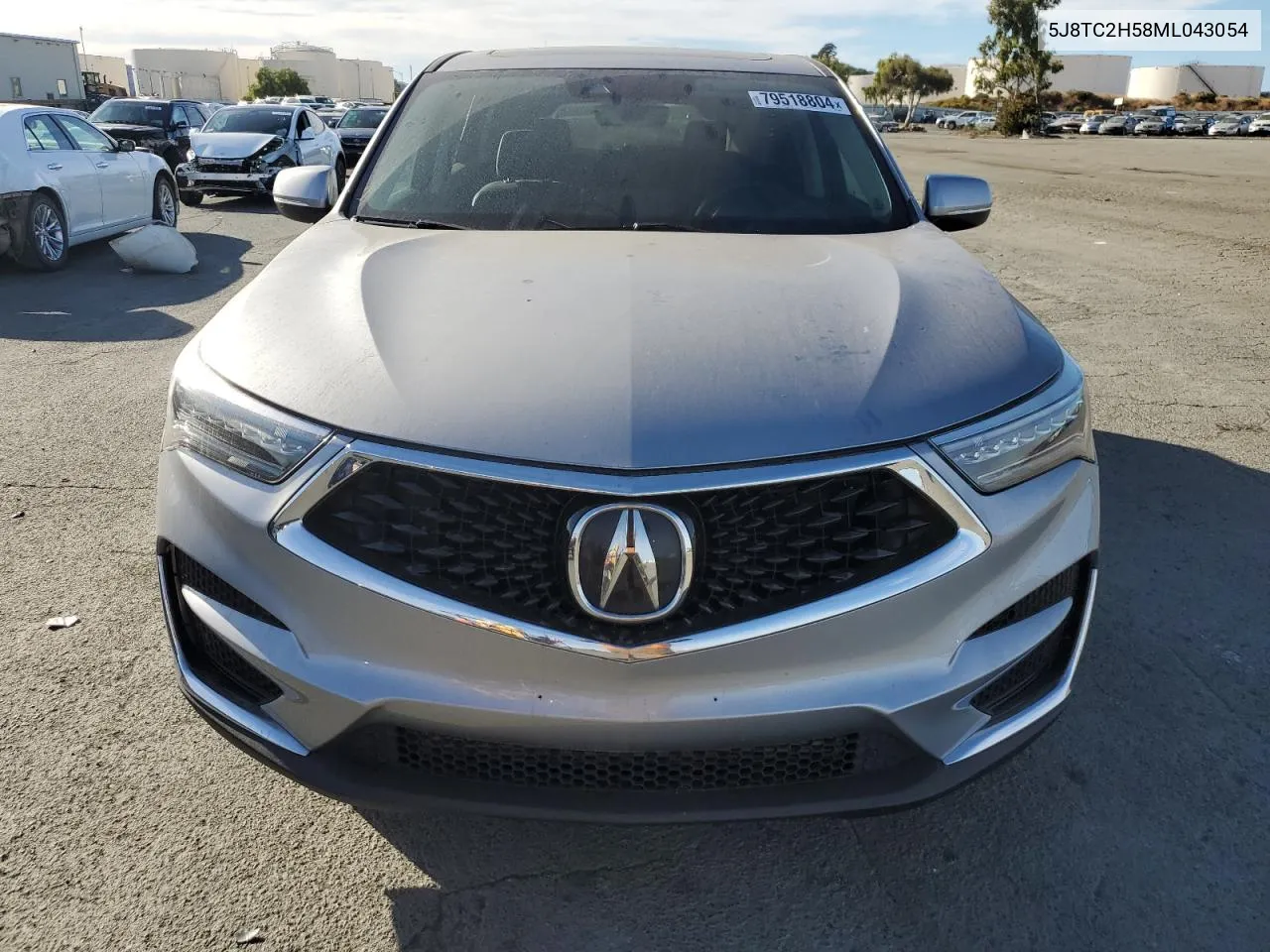 2021 Acura Rdx Technology VIN: 5J8TC2H58ML043054 Lot: 79518804