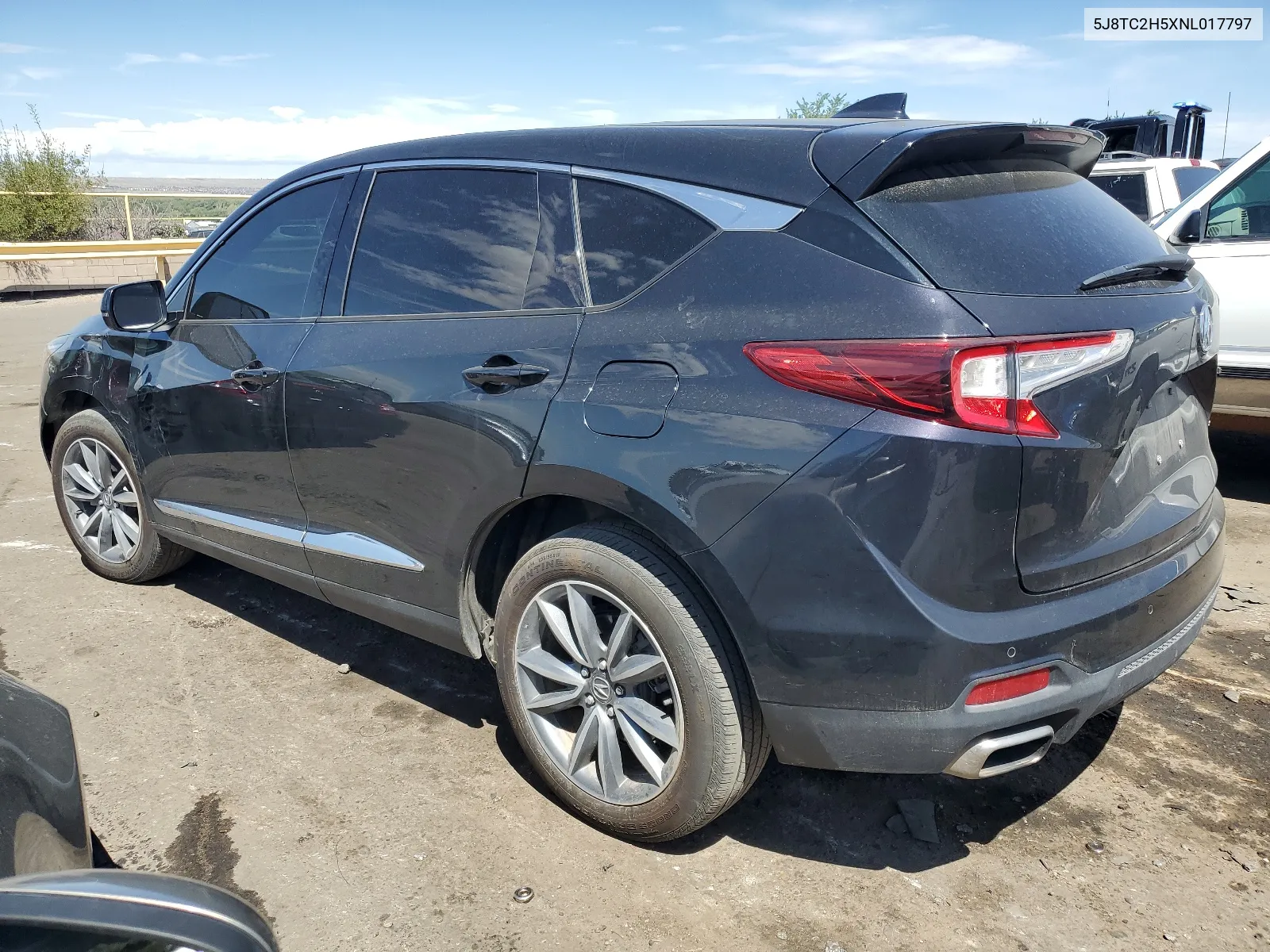 2022 Acura Rdx Technology VIN: 5J8TC2H5XNL017797 Lot: 67550754