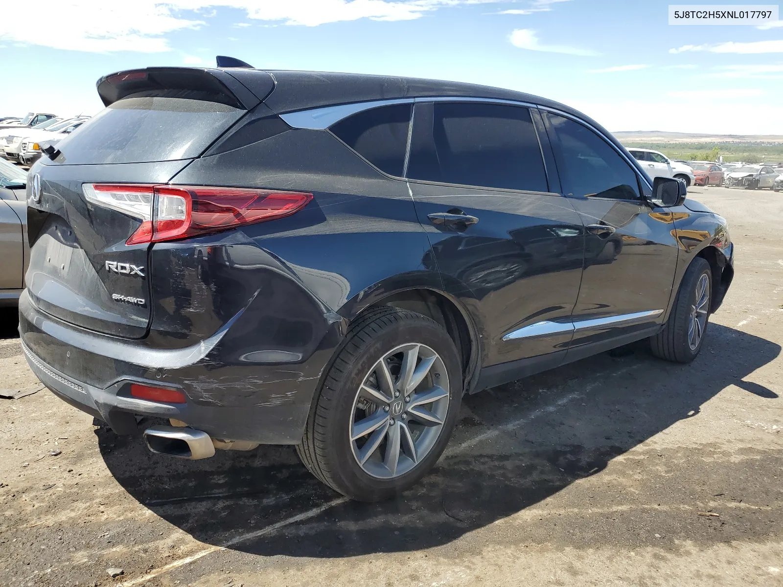 2022 Acura Rdx Technology VIN: 5J8TC2H5XNL017797 Lot: 67550754