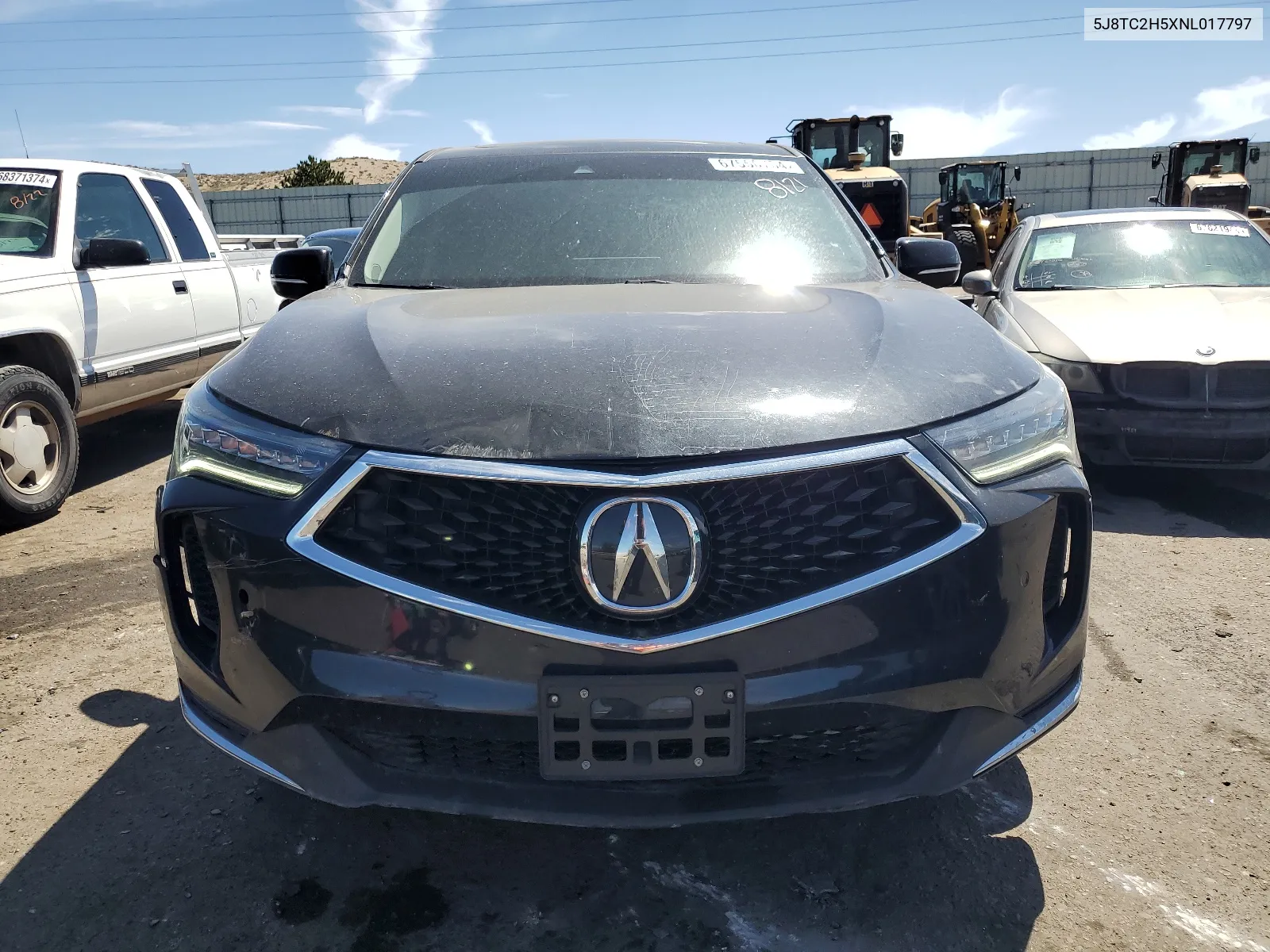 2022 Acura Rdx Technology VIN: 5J8TC2H5XNL017797 Lot: 67550754