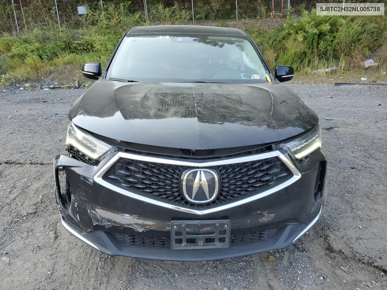 2022 Acura Rdx VIN: 5J8TC2H32NL005738 Lot: 71161164