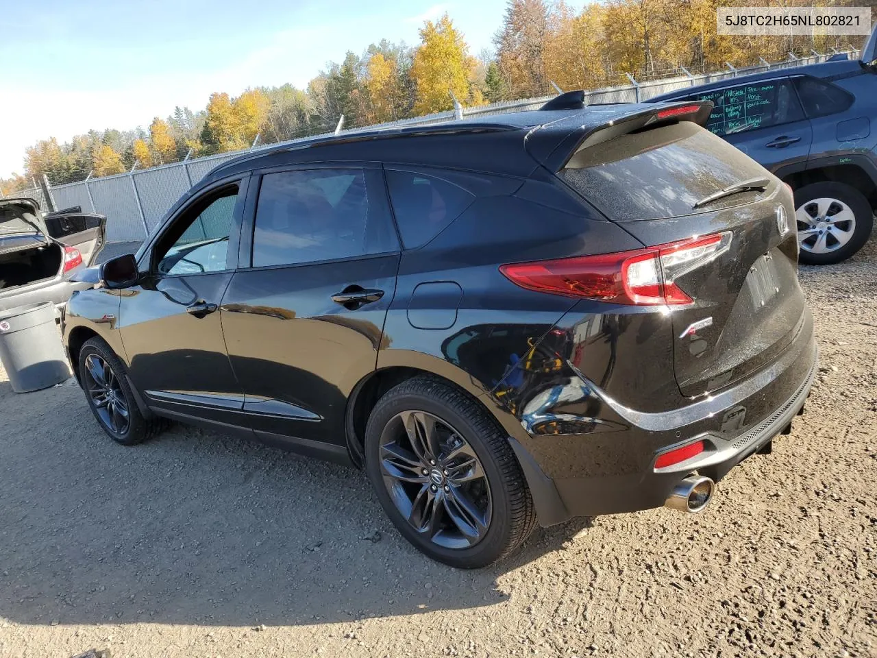 2022 Acura Rdx A-Spec VIN: 5J8TC2H65NL802821 Lot: 77008644