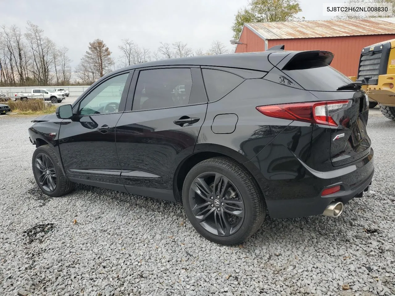 2022 Acura Rdx A-Spec VIN: 5J8TC2H62NL008830 Lot: 77151874