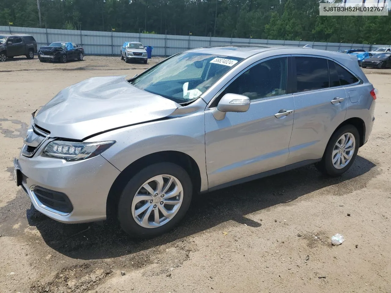 2023 Acura Rdx Technology VIN: 5J8TB3H52HL012767 Lot: 58824024